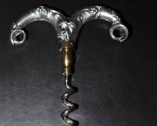 RARE FIND Chateau Mouton wine opener corkscrew, new unused; from Chateau Lafite-Rothschild 