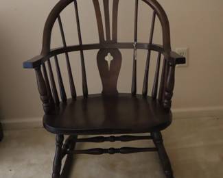 Winsor rocker c.1950, upstairs