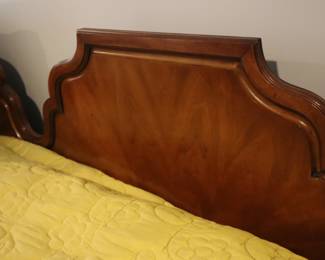 1/2 of king size Henredon headboard, Aston Court, mahogany