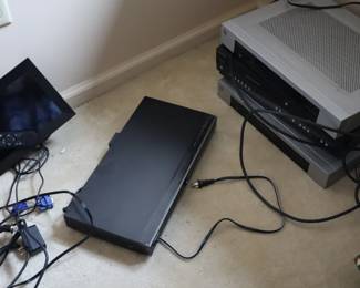 Electronics upstairs