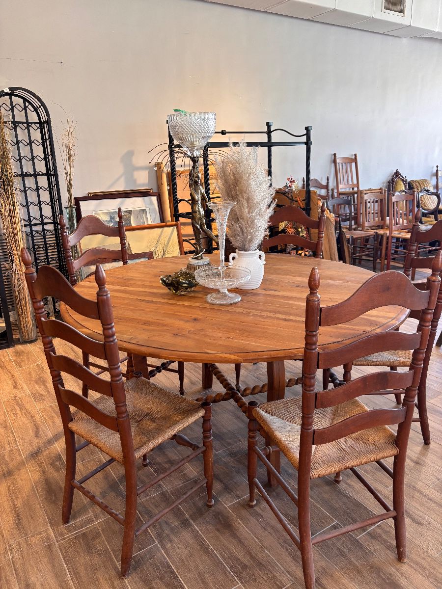 Antique dining set