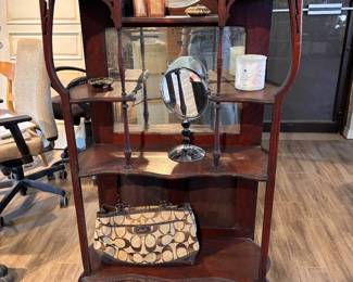 Antique vanity display