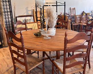 Antique dining set