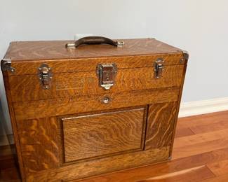 Machinist Wooden Tool Chest