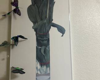 16.5"x37" framed print