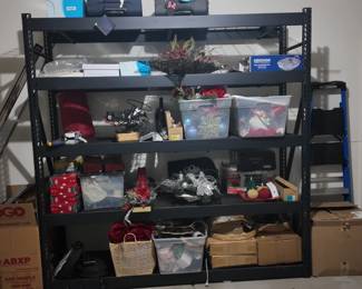 Heavy duty steel storage shelving