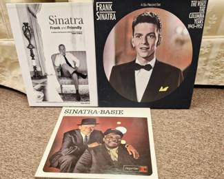 Frank Sinatra albums and book