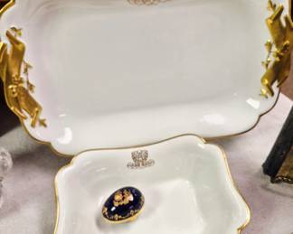 2 pcs. "H and C Depose" Haviland 