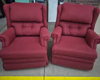 Upholstered recliners