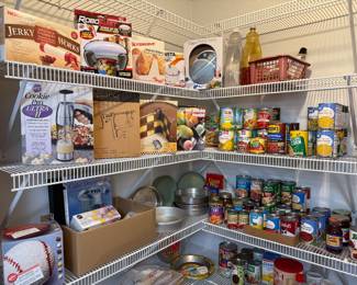 Canned Goods, miscellaneous NEW kitchen appliances and gadgets