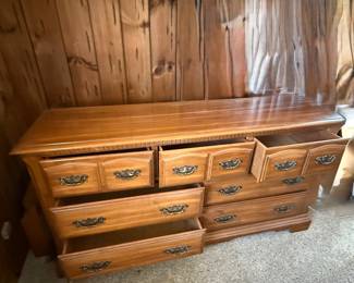 Dresser with mirror (mirror is not shown but available)