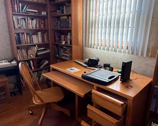 Oak Student Desk with chair