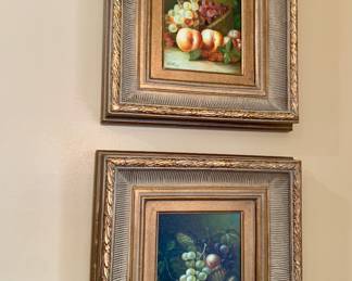 decorative framed still lifes