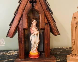 Slate Grotto with Mary