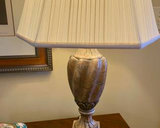 vintage Italian Alabaster lamp