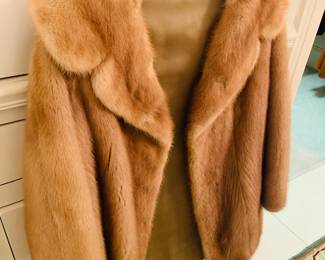 Vintage medium size mink coat