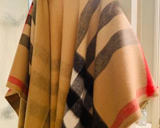 Burberry cashmere cape