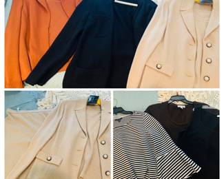 Many pieces of St John knits 10-14