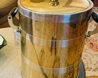 MCM Kraftware Hollywood Regency style ice bucket