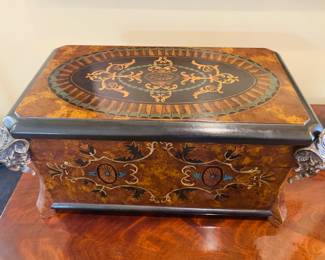Castilian Imports “Aries Treasure Box”
Beautiful large chest with ormolu mounts