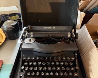 Remington typewriter