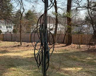 Kato and Fred Guggenheim monumental garden sculpture