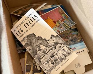 Postcards and travel