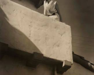 2360 George Hurrell (1904-1992) A portrait of Dorothy Jordan, 1931 Gelatin silver print on paper From the edition of unknown size Embossed in the lower margin: Hurrell; dated by repute Image: 12" H x 9.25" W; Sight: 12.75" H x 9.75" W Estimate: $200 - $300