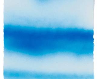 2281 Robert Wyland (b. 1956) "Fluke" Watercolor on paper Signed lower left: Wyland; titled on the certificate of authenticity Image/Sheet: 22.75" H x 10" W Estimate: $400 - $600