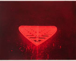 2273 Robert Stackhouse (b. 1942) Untitled, 1999 Etching and aquatint in colors on wove paper Edition: AP 4/8 Signed, dated, numbered, and inscribed "AP," in pencil in the lower margin: R. Stackhouse; Tandem Press, Madison, WI, pub., with their blindstamp in the lower right margin corner Plate: 17.875" H x 23.875" W; Sheet: 23.25" H x 28.875" W Estimate: $400 - $600