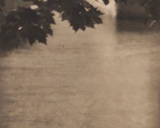 2340 Karl Struss (1886-1981) "Ducks on Lake Como," plate I from "Camera Work," issue 38, 1912 Photogravure in sepia on paper From the edition of unknown size Appears unsigned Sight: 7.75" H x 6.25" W Estimate: $200 - $300