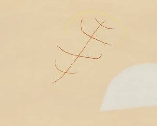 2314 Martyn Jones (b. 1955) "The Great Hill - Mill Wood," 2018 Oil on canvas Signed, titled, and dated in pencil, all verso: Martyn Jones 11.75" H x 31.5" W Estimate: $200 - $300