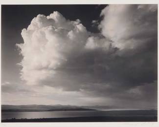 2378 Mark Citret (b. 1949) "Cloud Over Black Point," 1994 Photograph on paper Edition: 8/32 Signed, titled, dated, and numbered,all in pencil in the lower margin: Mark Citret / 1994 Image: 6.5" H x 8.5" W; Sight: 7" H x 9" W Estimate: $200 - $300