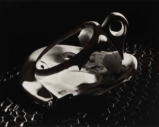 2390 Irvin Tepper (b. 1947) "Cup #2," 1990 Photograph on paper Appears unsigned; titled and dated on a gallery label affixed to the frame's backing board Sight: 10" H x 13" W Estimate: $300 - $500