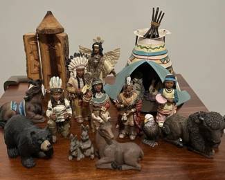 WMG Native American Nativity Scene Collection