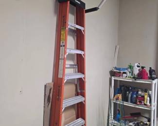 Husky ft. Fiberglass Step Ladder