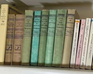 L.M. Montgomery Anne Series Books