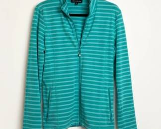 Jones New York Mock Neck Full Zip Jacket