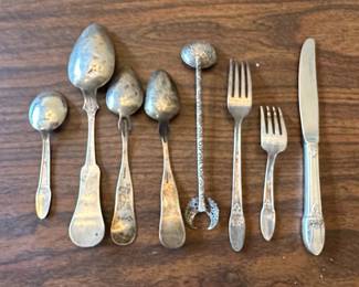 Sterling Silver Flatware  E. Jaccard  Co. and Rogers Bros. second image