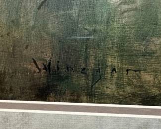 Framed Landscape Painting second image