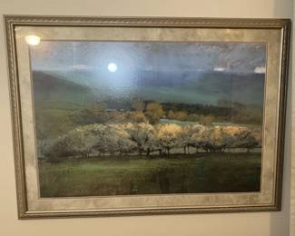 Framed Landscape Painting