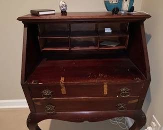 Chippendale Style Secretary Desk