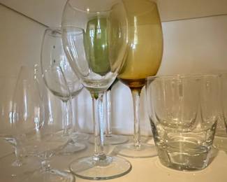 Assorted Glassware
