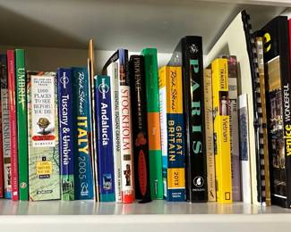 Assorted Travel Guide Books