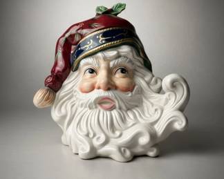 Fitz  Floyd Santa Claus Cookie Jar