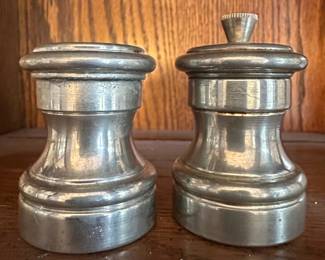 Eales Pewter Salt and Pepper Grinders