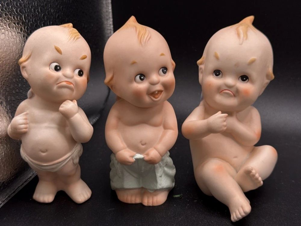 Vintage Kewpie baby figures. https://modestlambestatesales.hibid.com/