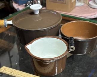 Vintage Enamel coated cast iron. https://modestlambestatesales.hibid.com/