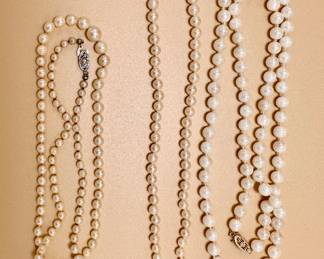 Pearls with 14k clasps