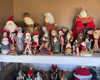 lots of seasonal decor